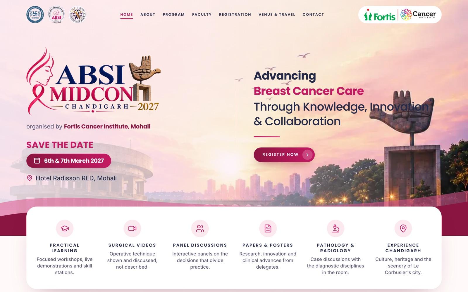 The ABSI-MIDCON 2027 site as built